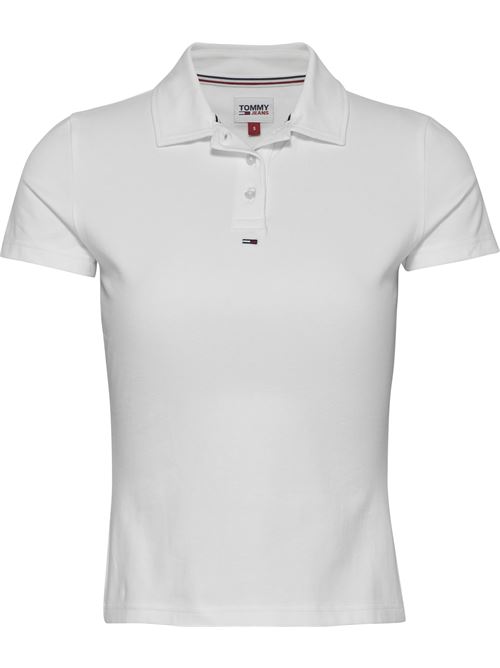 polo Tommy Jeans | Polo | DW0DW15847YBR BIANCO