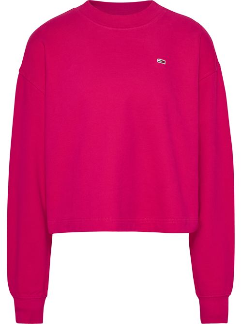 Felpa Tommy Jeans | Felpe | DW0DW16402TSA FUCSIA