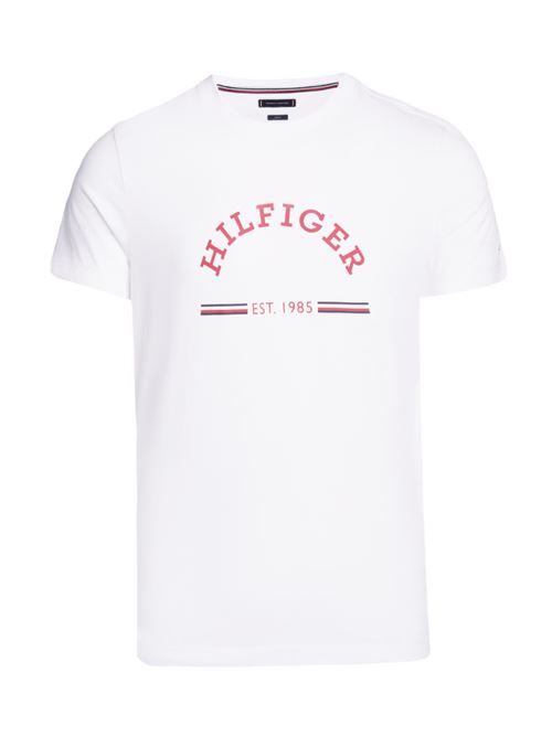 MW0MW35466YBR BIANCO Tommy hilfiger | T-shirts | MW0MW35466YBR BIANCO