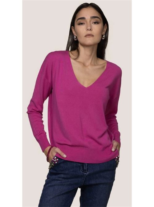 19007 WHITE WISE | Maglie | 19007FUCSIA