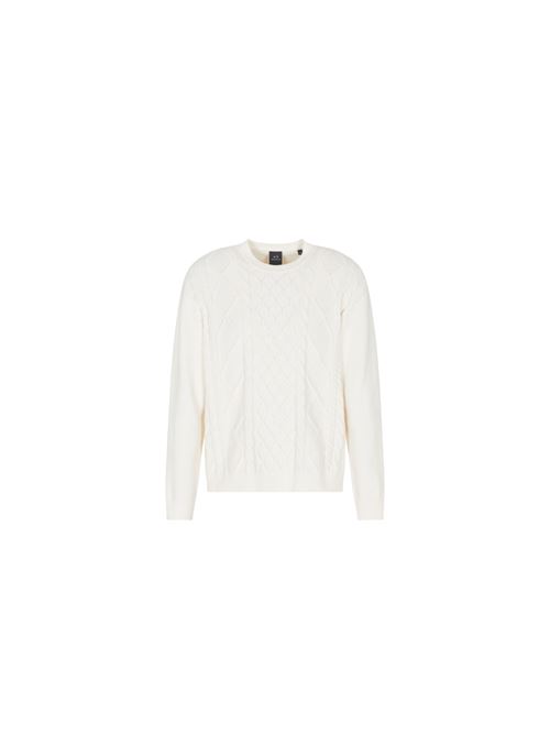 XM001331U0009 BIANCO ARMANI EXCHANGE | Maglie | XM001331U0009 BIANCO