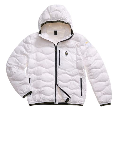 25WBLUC03074100 BIANCO BLAUER | Piumini | 25WBLUC03074100 BIANCO