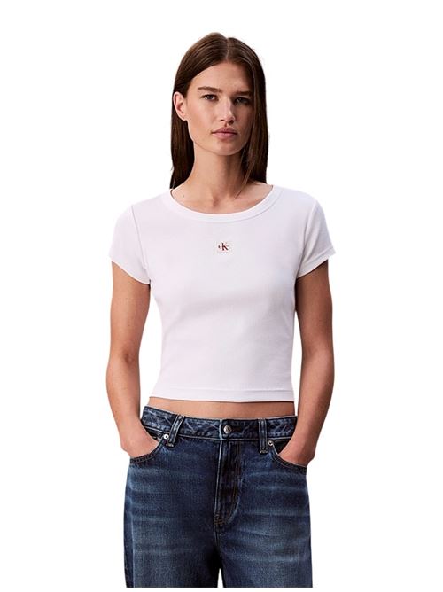LV047C200GYAA BIANCO CALVIN KLEIN | T-shirts | LV047C200GYAA BIANCO