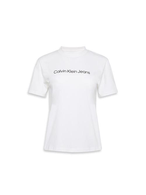 LV047C912GYAA BIANCO CALVIN KLEIN | T-shirts | LV047C912GYAA BIANCO