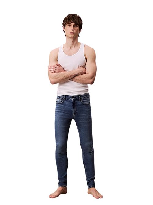 LV04RB719GVUY BLU CALVIN KLEIN | Jeans | LV04RB719GVUY BLU