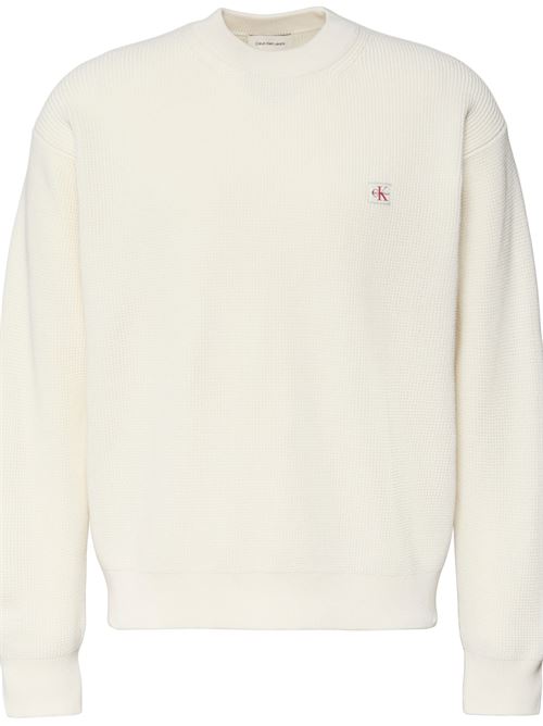 LV04RD313GYAS BEIGE CALVIN KLEIN | Maglie | LV04RD313GYAS BEIGE