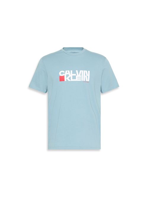 LV04RD814GCJQ BLU CHINA CALVIN KLEIN | T-shirts | LV04RD814GCJQ BLU CHINA