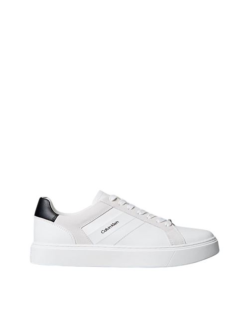 YM0YM0143001W BIANCO CALVIN KLEIN | Sneakers | YM0YM0143001W BIANCO