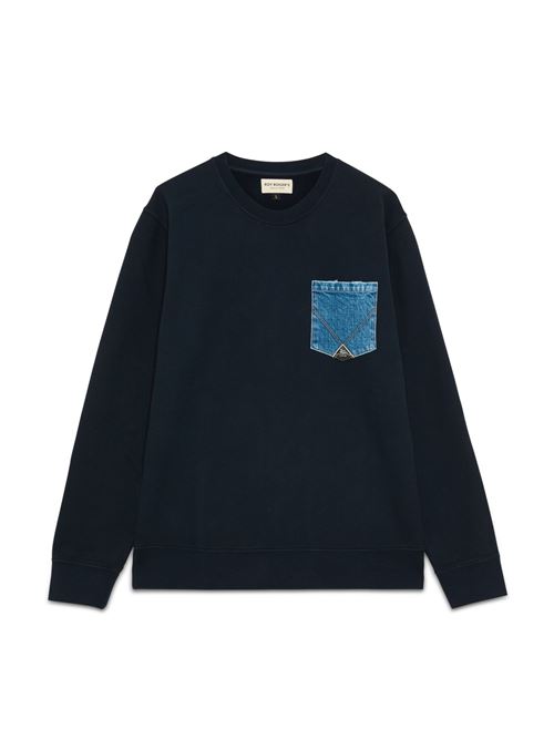 RRU90098CN67XXXX048 BLU ROY ROGER'S | Maglie | RRU90098CN67XXXX048 BLU