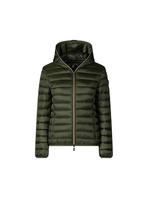 D33620W50023 VERDE SAVE THE DUCK | Piumini | D33620W50023 VERDE