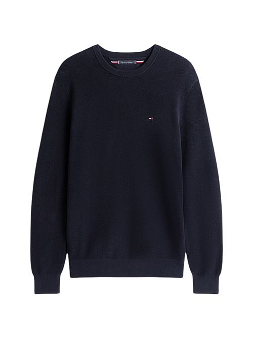 MW0MW36347DW5 BLU Tommy hilfiger | Maglie | MW0MW36347DW5 BLU