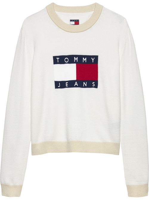 DW0DW20970YBL BIANCO Tommy Jeans | Maglie | DW0DW20970YBL BIANCO