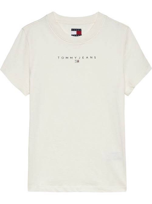 DW0DW21550YBH BIANCO Tommy Jeans | T-shirts | DW0DW21550YBH BIANCO