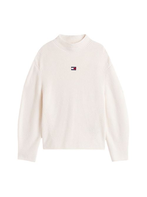 DW0DW21676YBH BIANCO Tommy Jeans | Maglie | DW0DW21676YBH BIANCO