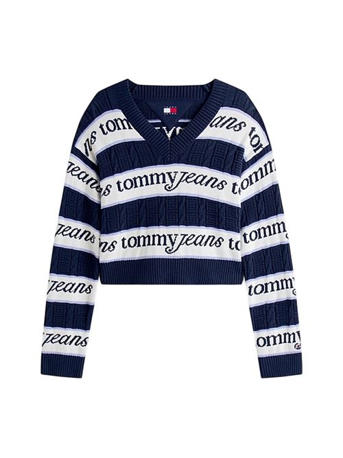 DW0DW21682C1G BLU Tommy Jeans | Maglie | DW0DW21682C1G BLU