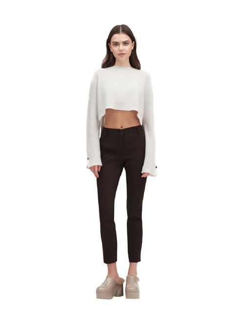 20400NERO WHITE WISE | Pantaloni | 20400NERO