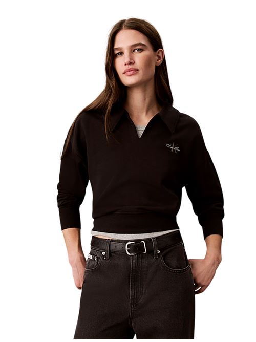 LV047H247GUB1 NERO CALVIN KLEIN | Felpe | LV047H247GUB1 NERO