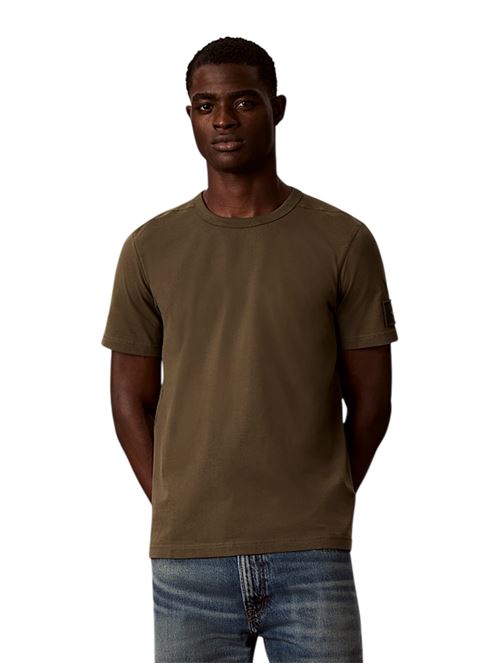 LV04RJ206GLI1 VERDE CALVIN KLEIN | T-shirts | LV04RJ206GLI1 VERDE