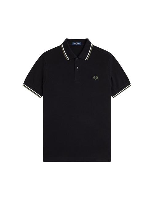 M3600W54 NERO FRED PERRY | Polo | M3600W54 NERO