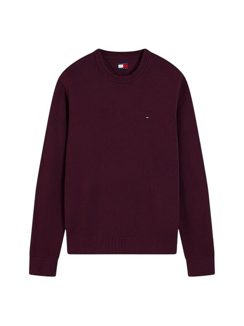 DM0DM21787V11 MARRONE Tommy Jeans | Maglie | DM0DM21787V11 BORDEAUX