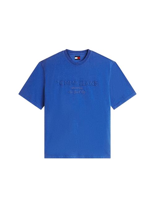 DM0DM22545C63 AZZURRO Tommy Jeans | T-shirts | DM0DM22545C63 AZZURRO