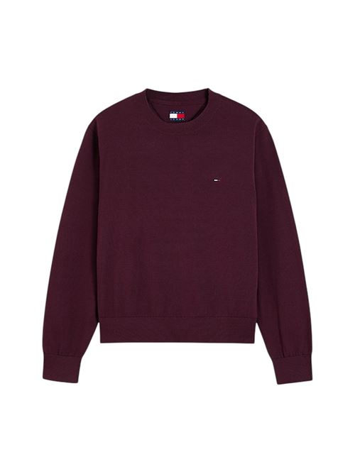 DW0DW23360V11 BORDEAUX Tommy Jeans | Maglie | DW0DW23360V11 BORDEAUX