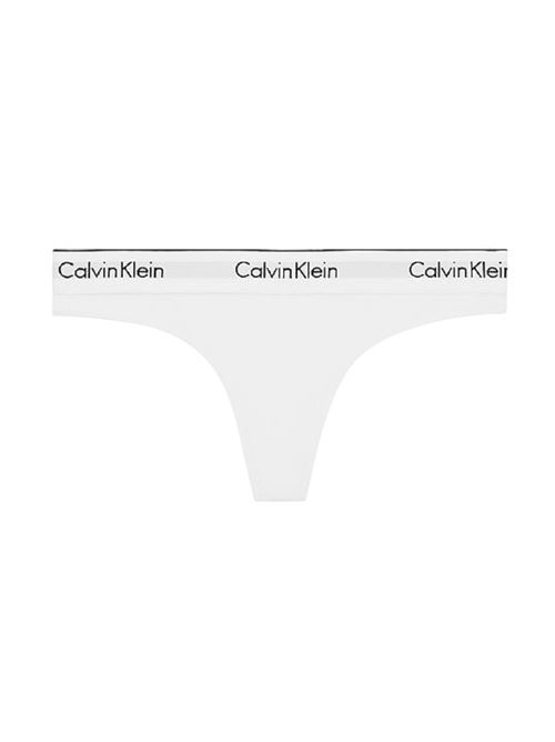F3786E100 BIANCO CALVIN KLEIN | Perizomi | LV00QF8518100 BIANCO